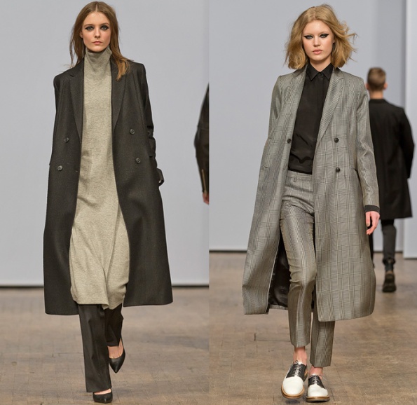 whyred-mercedes-benz-fashion-week-stockholm-sweden-2014-2015-fall-autumn-winter-fashion-womens-runway-turtleneck-long-sweater-topcoat-pantsuit-zigzag-01x